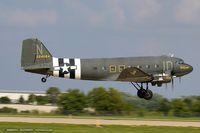N45366 @ KOSH - Douglas DC-3 D-Day Doll C/N 11757, N45366 - by Dariusz Jezewski www.FotoDj.com