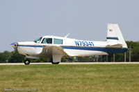 N79341 @ KOSH - Mooney M20E Chapparal  C/N 551, N79341