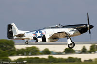 N51HY @ KOSH - North American P-51D Mustang Quick Silver  C/N 45-11439, NL51HY - by Dariusz Jezewski www.FotoDj.com