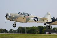 N101RF @ KOSH - North American SNJ-5 Texan  C/N 90649, N101RF - by Dariusz Jezewski www.FotoDj.com