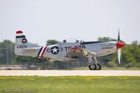 N50FS @ KOSH - North American TF-51D Mustang La Pistolera  C/N A68-187, NL50FS - by Dariusz Jezewski www.FotoDj.com
