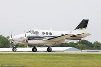 N1848S @ KOSH - Raytheon C90A King Air  C/N LJ-1455, N1848S