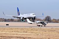 N9544X @ KBOI - Holding while United 737 N76269 lands. - by Gerald Howard
