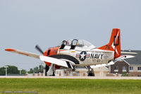 N9025Y @ KOSH - North American T-28C Trojan  C/N 140475, N9025Y