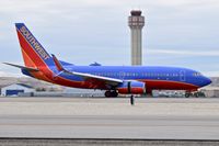 N262WN @ KBOI - Landing roll out on 28R.