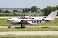 N3653A @ KOSH - Beech 95-B55 Baron (T42A)  C/N TC-1309, N3653A
