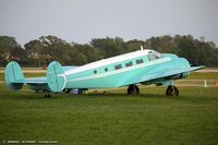 N411J @ KOSH - Beech D18S  C/N A-967, NC411J
