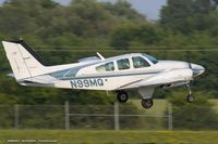 N99MQ @ KOSH - Beech D55 Baron  C/N TE-527, N99MQ - by Dariusz Jezewski www.FotoDj.com