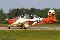 N34AX @ KOSH - Beech T-34A Mentor  C/N CG-141, N34AX