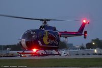N154EH @ KOSH - MBB B0-105CBS-4  C/N S-704  Chuck Aaron - Red Bull, N154EH - by Dariusz Jezewski www.FotoDj.com