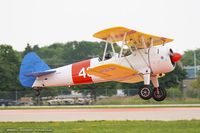 N82039 @ KOSH - Boeing A75N1(PT17) Stearman  C/N 75-2907 , N82039