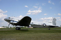 N47E @ KOSH - Douglas DC-3C Miss Virginia  C/N 13816, N47E - by Dariusz Jezewski www.FotoDj.com