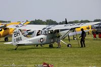 N60591 @ KOSH - Cessna 305F  C/N AR-4, N60591