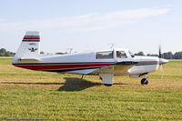 N5017L @ KOSH - Mooney M20  C/N 22-1424, N5017L
