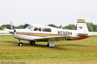 N7029V @ KOSH - Mooney M20F Executive  C/N 22-1376, N7029V