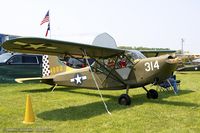 N60190 @ KOSH - Stinson L-5 Sentinel  C/N 76-91, N60190