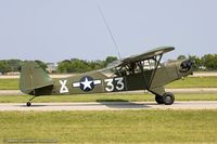 N42220 @ KOSH - Piper J3C-65 Cub  C/N 14470, N42220