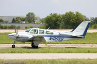 N100SS @ KOSH - Beech 95-B55Baron   C/N TC 1884, N100SS - by Dariusz Jezewski www.FotoDj.com