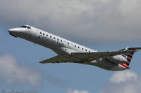 N672AE @ KSWF - Embraer ERJ-145LR (EMB-145LR) - American Eagle  C/N 145794, N672AE - by Dariusz Jezewski www.FotoDj.com