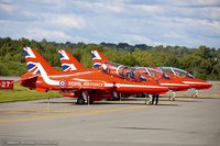 XX278 @ KSWF - RAF Hawk T.1A XX219  from Royal Air Force Aerobatic Team Red Arrows   RAF Scampton, Lincolnshire, UK - by Dariusz Jezewski www.FotoDj.com
