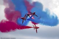XX323 @ KSWF - RAF Hawk T.1A XX323  from Royal Air Force Aerobatic Team Red Arrows   RAF Scampton, Lincolnshire, UK - by Dariusz Jezewski www.FotoDj.com