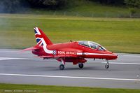 XX325 @ KSWF - RAF Hawk T.1A XX325  from Royal Air Force Aerobatic Team Red Arrows   RAF Scampton, Lincolnshire, UK - by Dariusz Jezewski www.FotoDj.com
