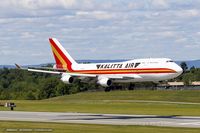 N708CK @ KSWF - Boeing 747-4B5(BCF) - Kalitta Air  C/N 25275, N708CK