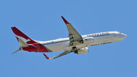 VH-VZF @ YPPH - Boeing 737-838. Qantas VH-VZF departed rwy 06 YPPH 081119. - by kurtfinger