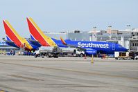 N910WN @ KBOI - Parked at the gate, - by Gerald Howard