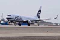 N472AS @ KBOI - Take off run on 10L. - by Gerald Howard