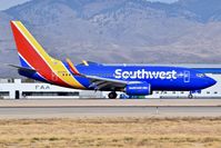 N951WN @ KBOI - Landing 10R.