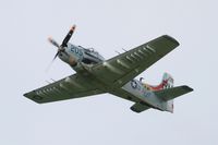 F-AZDP @ LFFQ - Douglas AD-4NA Skyraider, On display, La Ferté-Alais airfield (LFFQ) Air show 2015 - by Yves-Q