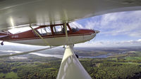 CF-QYQ @ CPJ5 - Fall flight north of Stirling, Ontario, Canada. Photo taken with GoPro camera mounted to outer wing strut - by Dave Carnahan