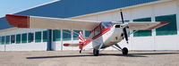 CF-QYQ @ CPU6 - CF-QYQ parked outside the hangar of Tyendinega-Mohawk airport (CPU6). - by Dave Carnahan