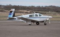 OE-DLV @ EGFH - Resident Mooney M20J - by Roger Winser