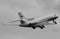A56-002 @ YSCB - Rear Stbd view of RAAF 34 Sqn Dassault Falcon 7X Serial A56-002 Cn 284, shown climbing out from Rwy 35 at the Canberra International Airport (YSCB) on 03Nov2019. Three new Falcon 7X Bizjets have replaced the 3 Challenger 601s previously operated by 34Sqn. - by Walnaus47