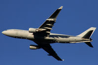 A39-006 @ YSCB - Low res rear Port underside view of RAAF A330-203 MRTT A39-006 Cn 892 shortly after take-off from Canberra International Airport YSCB Rwy 35 at 1638 hrs on 07May2018. This aircraft was formerly Qantas A330-203 VH-EBH, converted to MRTT.