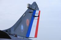 11 @ LFRU - Daussault Rafale M, tailfin close up view,Decorated for the centenary of the 11F squadron, Morlaix-Ploujean airport (LFRU-MXN) Air show 2019 - by Yves-Q