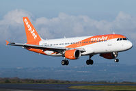 G-EZUA @ EGGD - Landing RWY 09 - by Dominic Hall