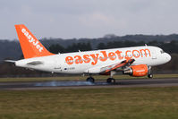 G-EZBX @ EGGD - Landing RWY 09 - by Dominic Hall