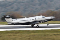 G-KARE @ EGGD - Landing RWY 09 - by Dominic Hall