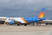 N242NV @ KPGD - Airbus A320-214 - by Mark Pasqualino