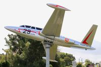 517 @ LFRU - Fouga CM-170 Magister, Static display, Morlais-Ploujean airport (LFRU-MXN) - by Yves-Q