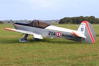 214 @ LFRU - Mudry Cap10B, Static display, Morlaix-Ploujean airport (LFRU-MXN) air show 2019 - by Yves-Q
