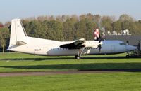 SE-LTR @ EHLE - At Lelystad Airport. In front of the Satys (Aircraft painting) hangar