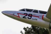 517 @ LFRU - Fouga CM-170 Magister, Static display, Morlais-Ploujean airport (LFRU-MXN) - by Yves-Q