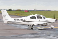 N369AL @ EGSH - Leaving Norwich for test flight.