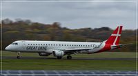 OY-GDB @ EDDR - Embraer 195LR (ERJ-190-200LR), - by Jerzy Maciaszek