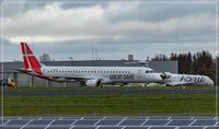 OY-GDB @ EDDR - Embraer 195LR (ERJ-190-200LR), - by Jerzy Maciaszek