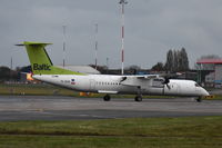 YL-BAE @ EGSH - Just landed at Norwich. - by Graham Reeve